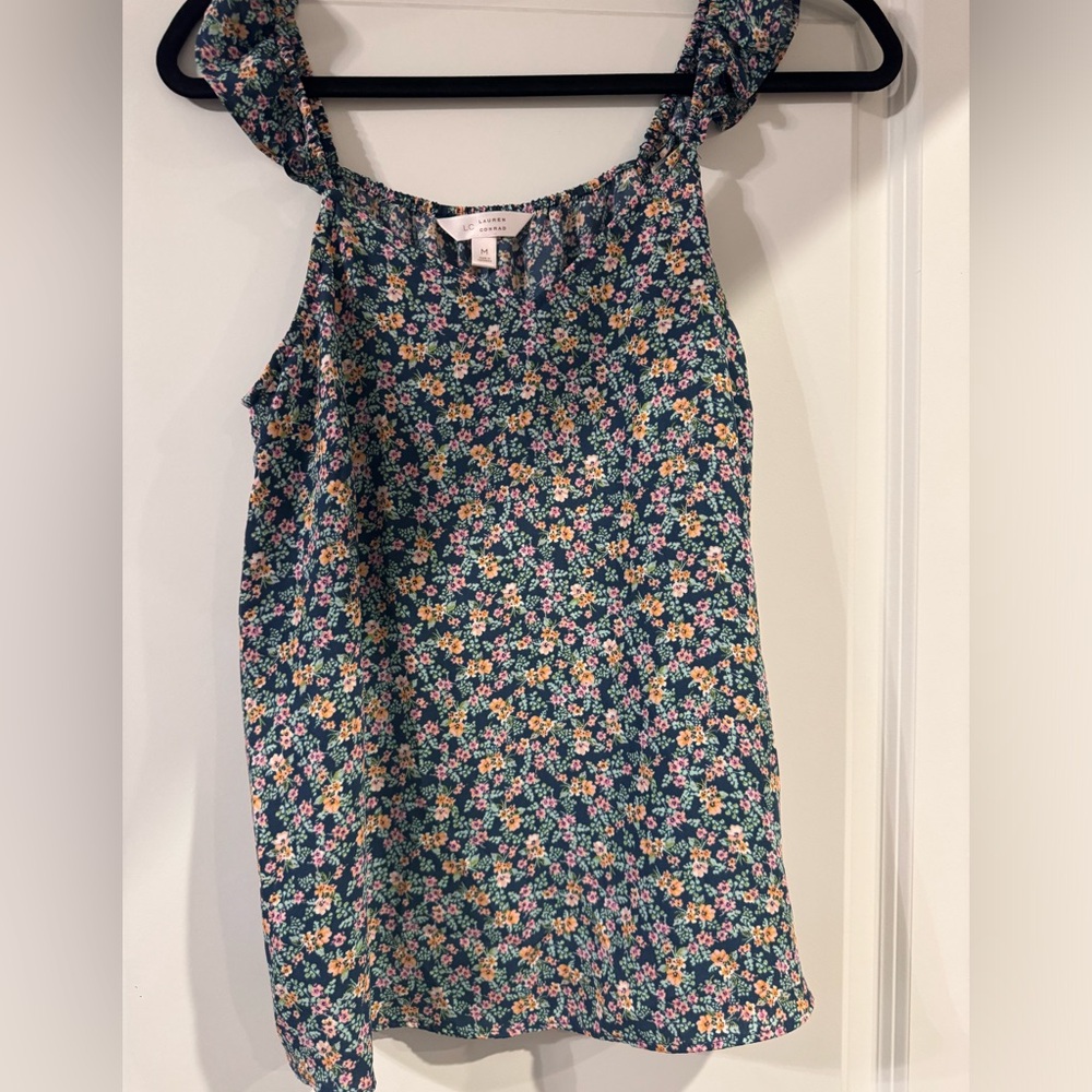 LC Lauren Conrad floral top
